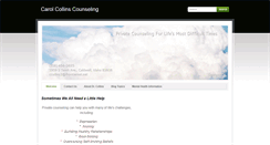 Desktop Screenshot of carolcollinscounseling.com